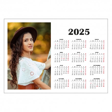 Calendario Pared Horizontal N1002-4